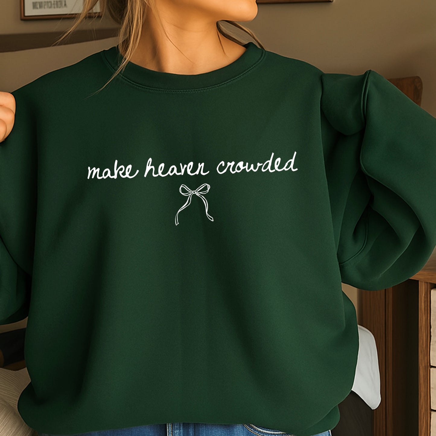 Make Heaven Crowded Crewneck Sweatshirt