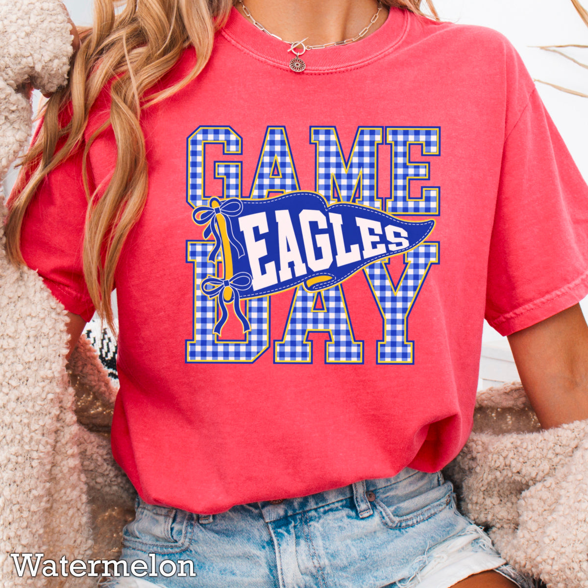 Eagles  Comfort Color Graphic Tee