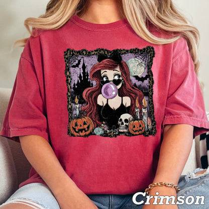 Halloween Princess Halloween Comfort Color Graphic Tee