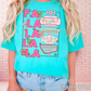 Fa La La Comfort Color Graphic Tee
