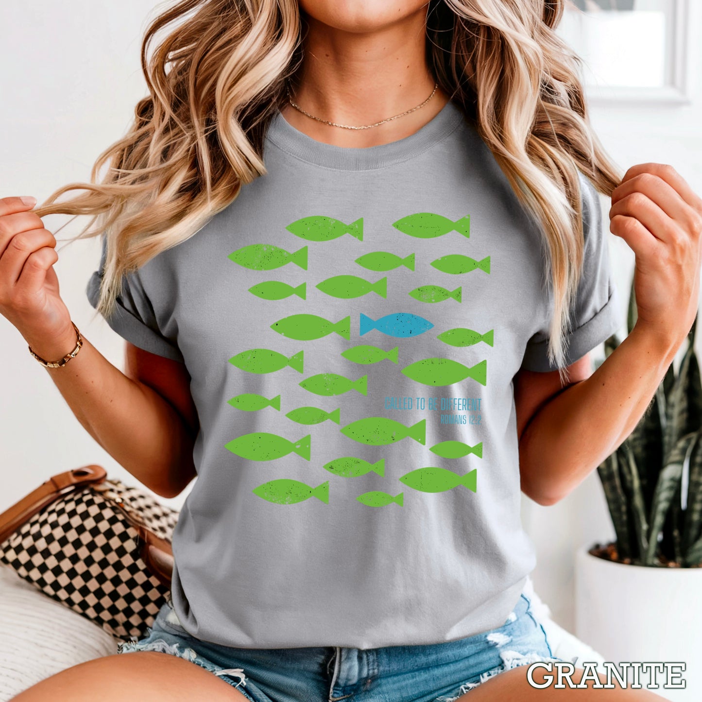 Called To Be Different Christian Comfort Color Graphic Tee