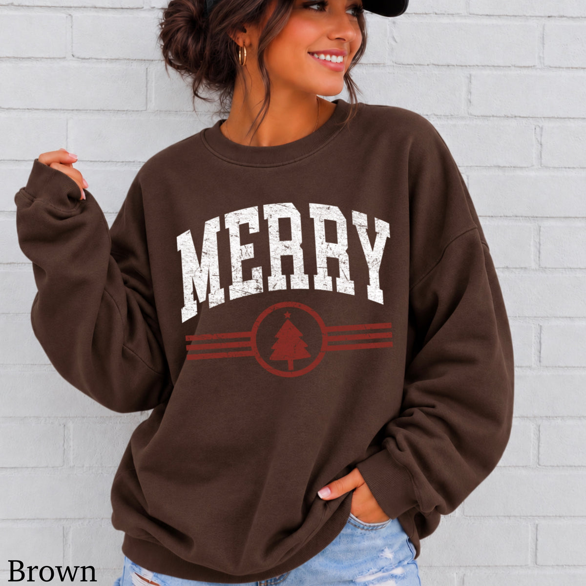 Merry Christmas Crewneck Sweatshirt