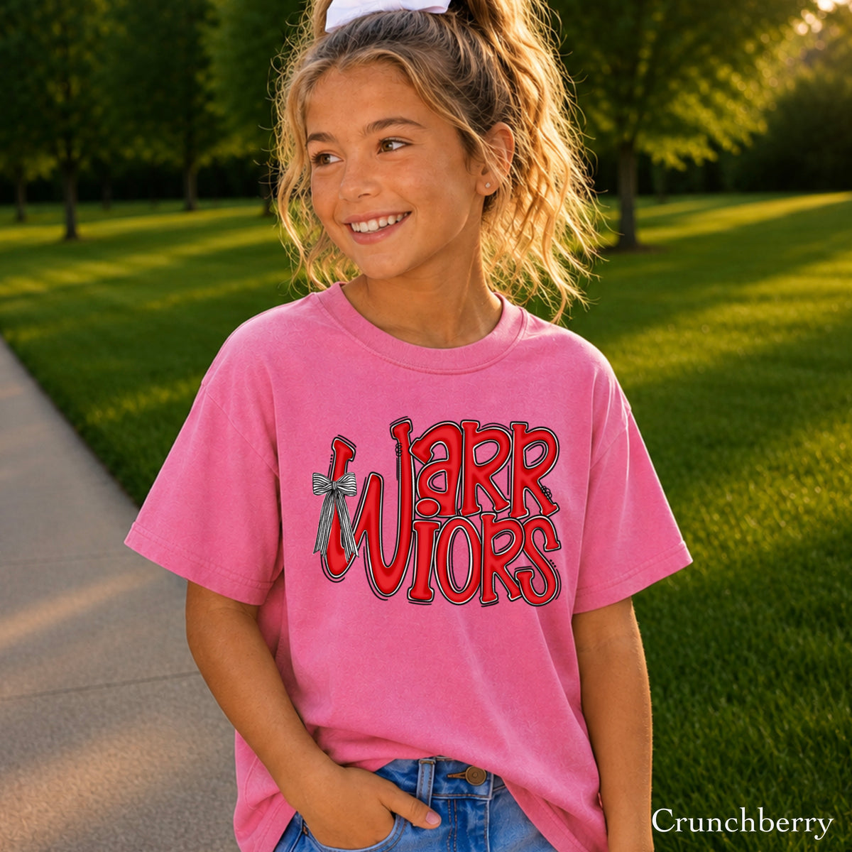 Warriors Youth Comfort Color T-Shirt