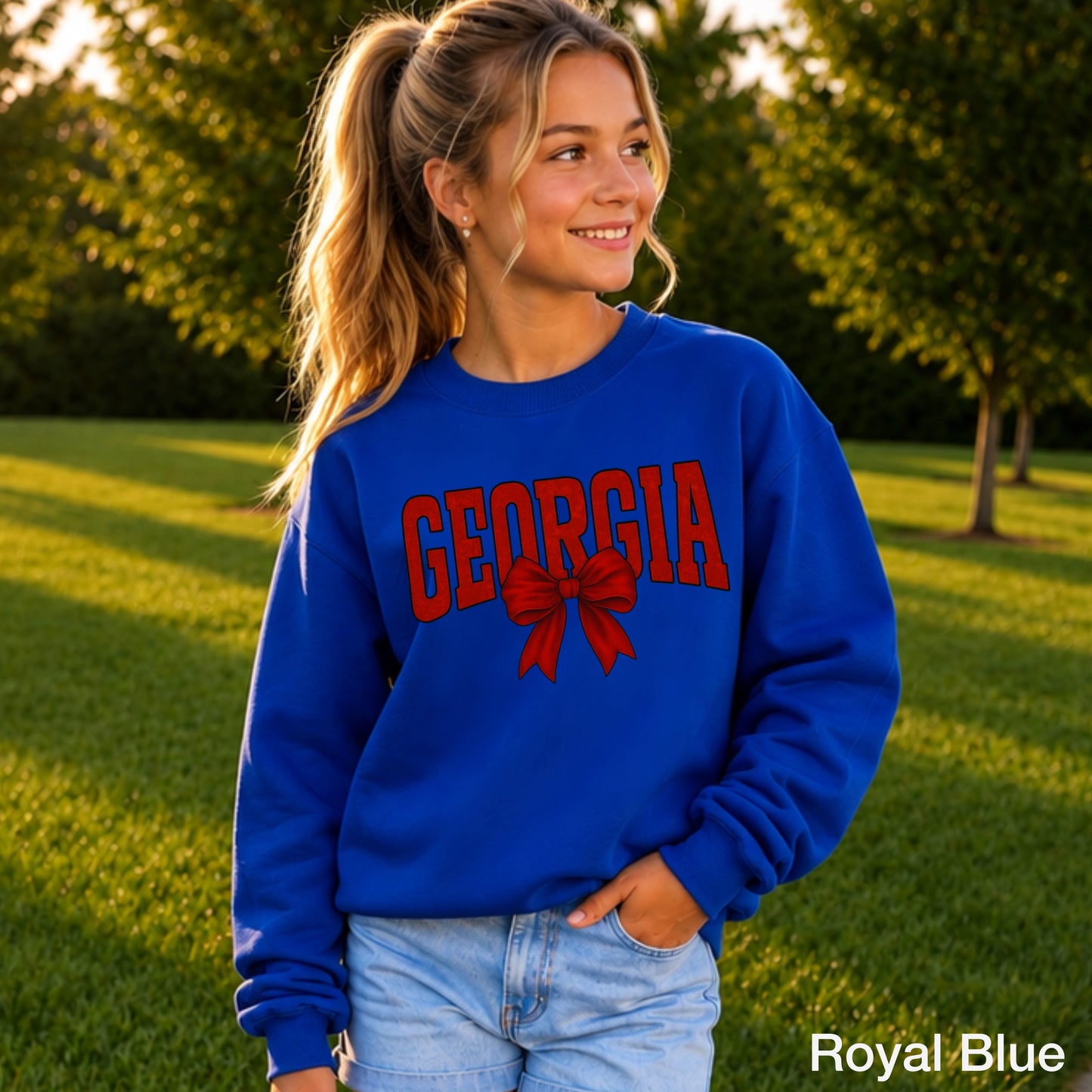 Georgia Youth Crewneck Sweatshirt