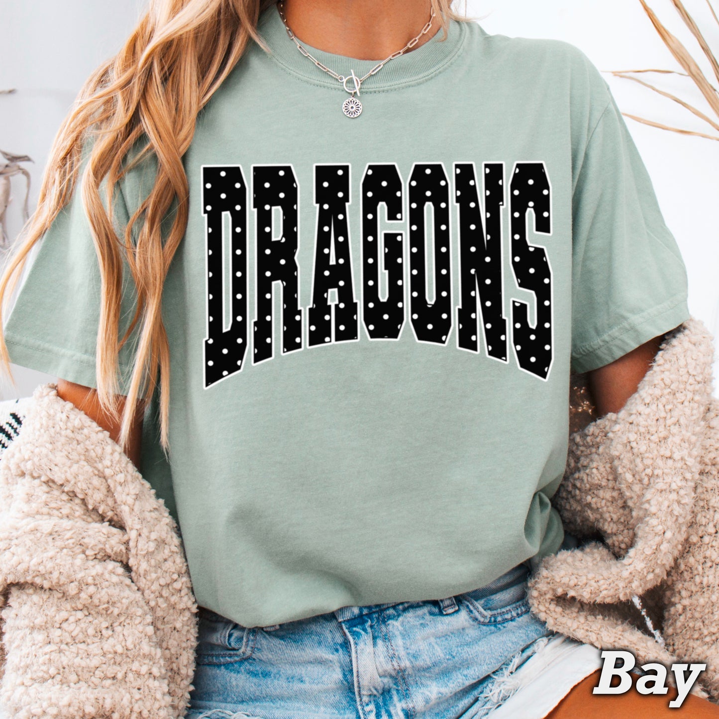 Dragons Comfort Color Graphic Tee