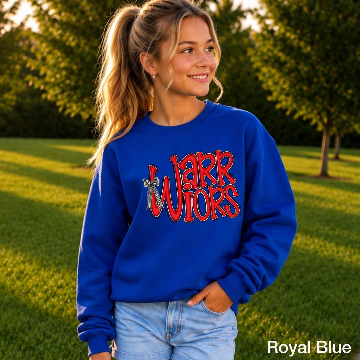 Warriors Youth Crewneck Sweatshirt