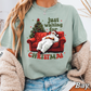 Just Waiting For Christmas Comfort Color Graphic Tee