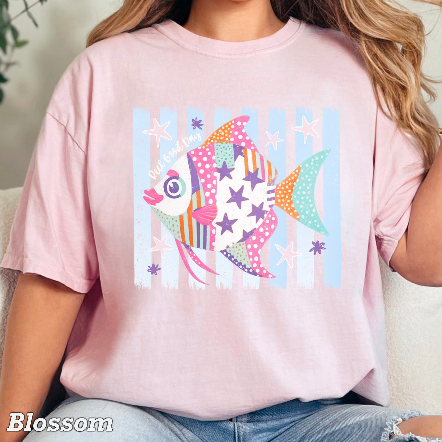 Reel Good Day Comfort Color Graphic Tee