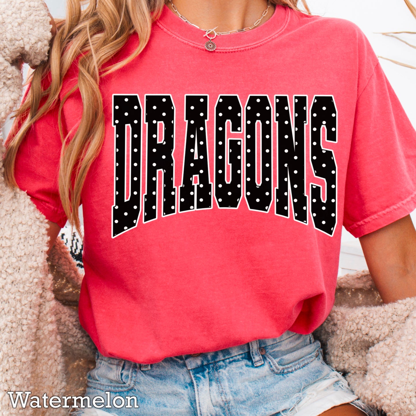 Dragons Comfort Color Graphic Tee