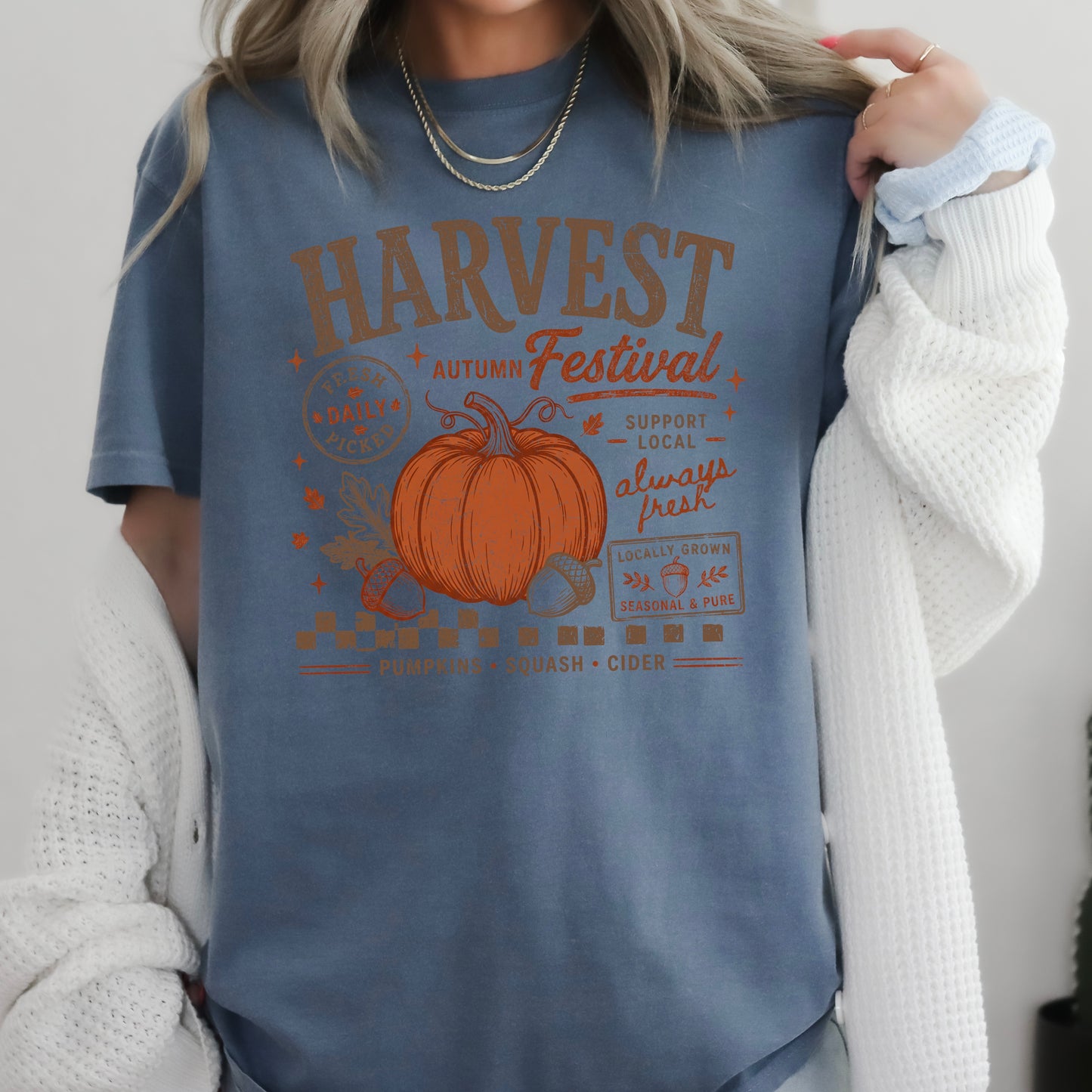 Harvest Festival Comfort Color Graphic Tee