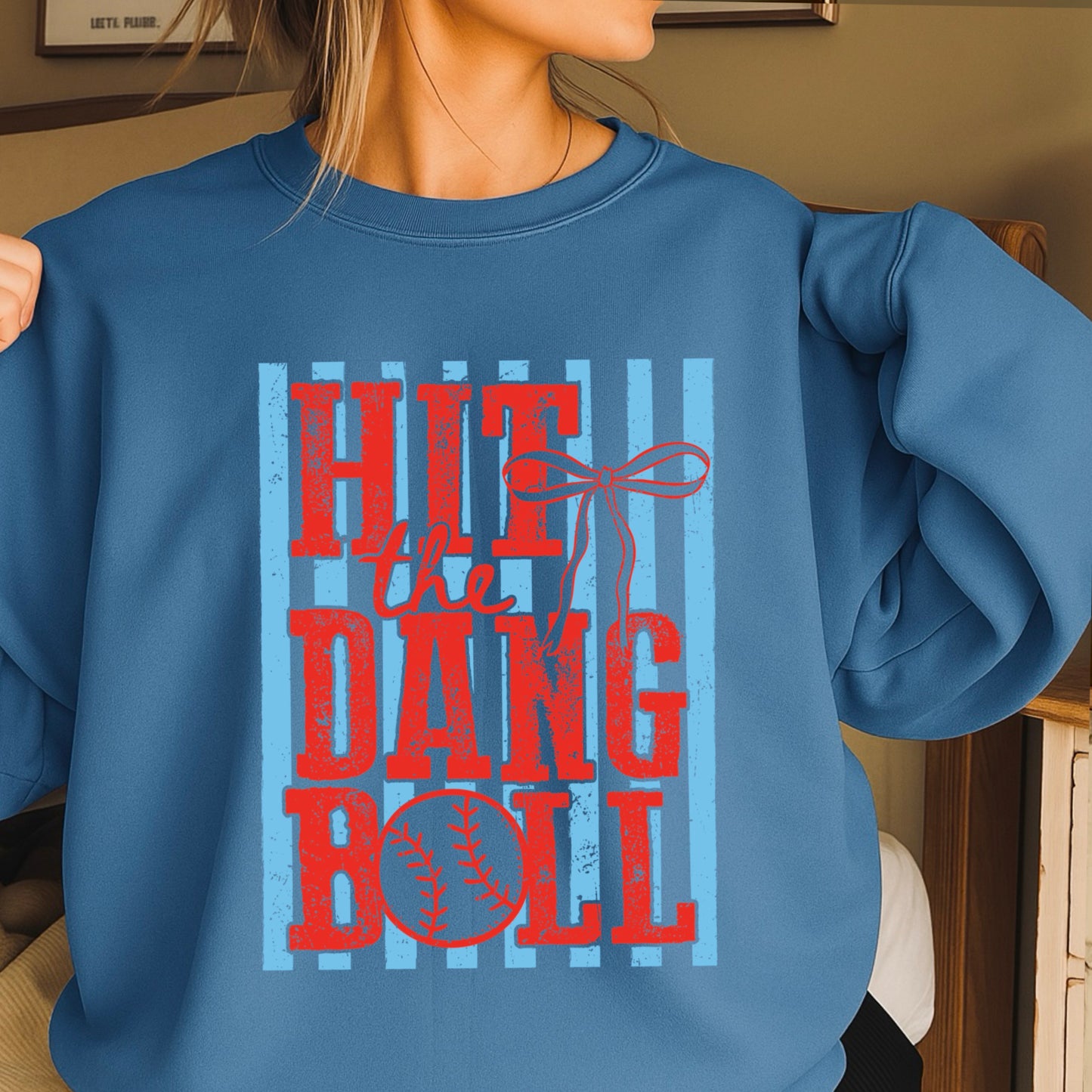 Hit The Dang Ball Crewneck Sweatshirt