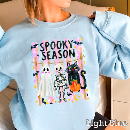 Spooky Season Halloween Crewneck Sweatshirt