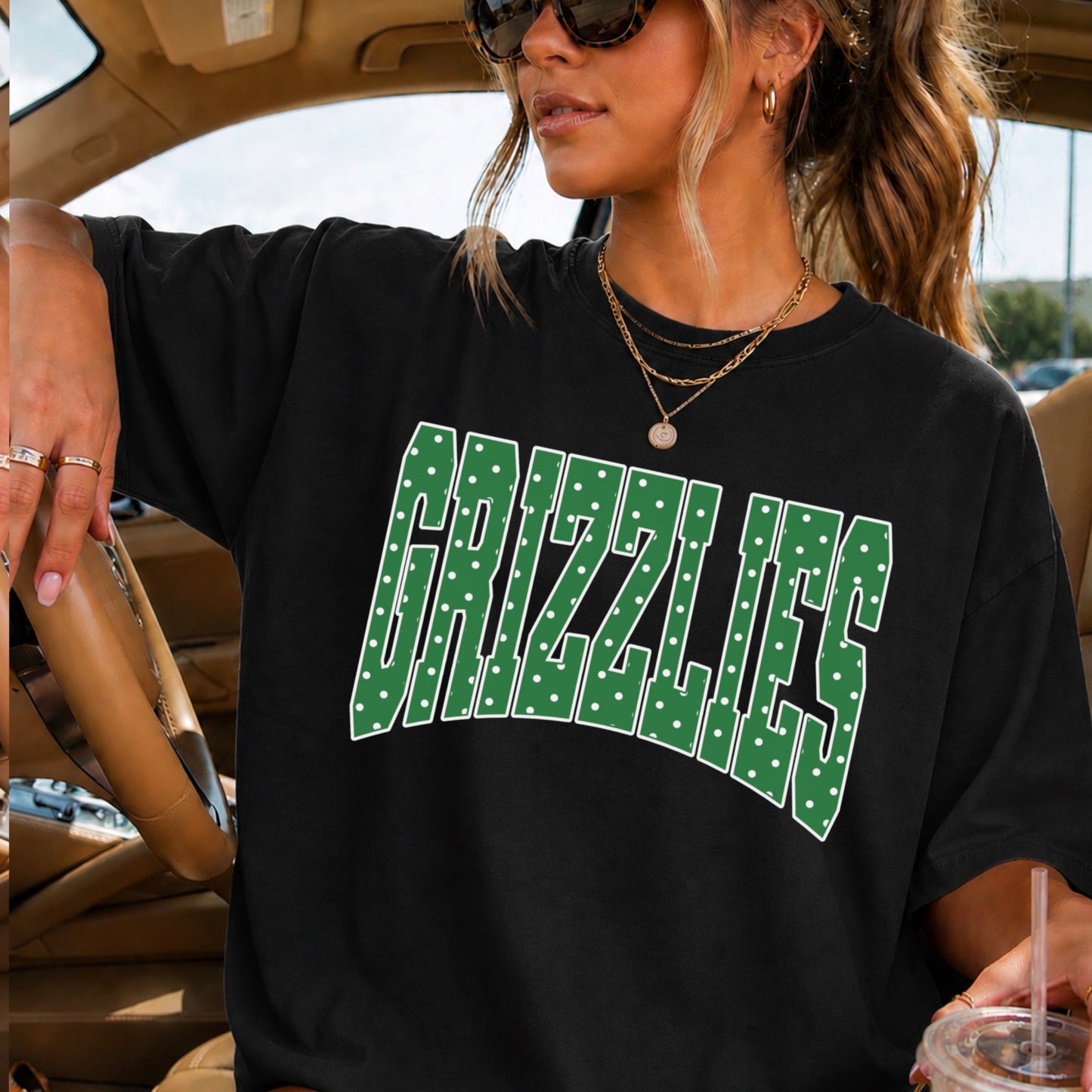 Grizzlies Comfort Color Graphic Tee