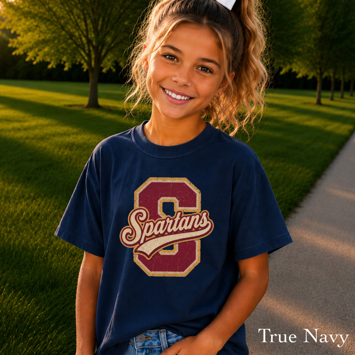Spartans Youth Comfort Color T-Shirt