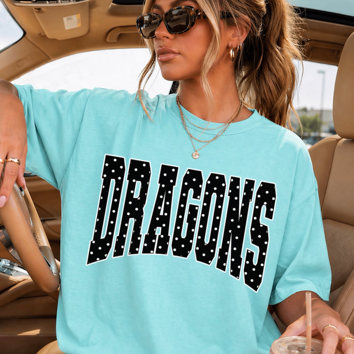 Dragons Comfort Color Graphic Tee