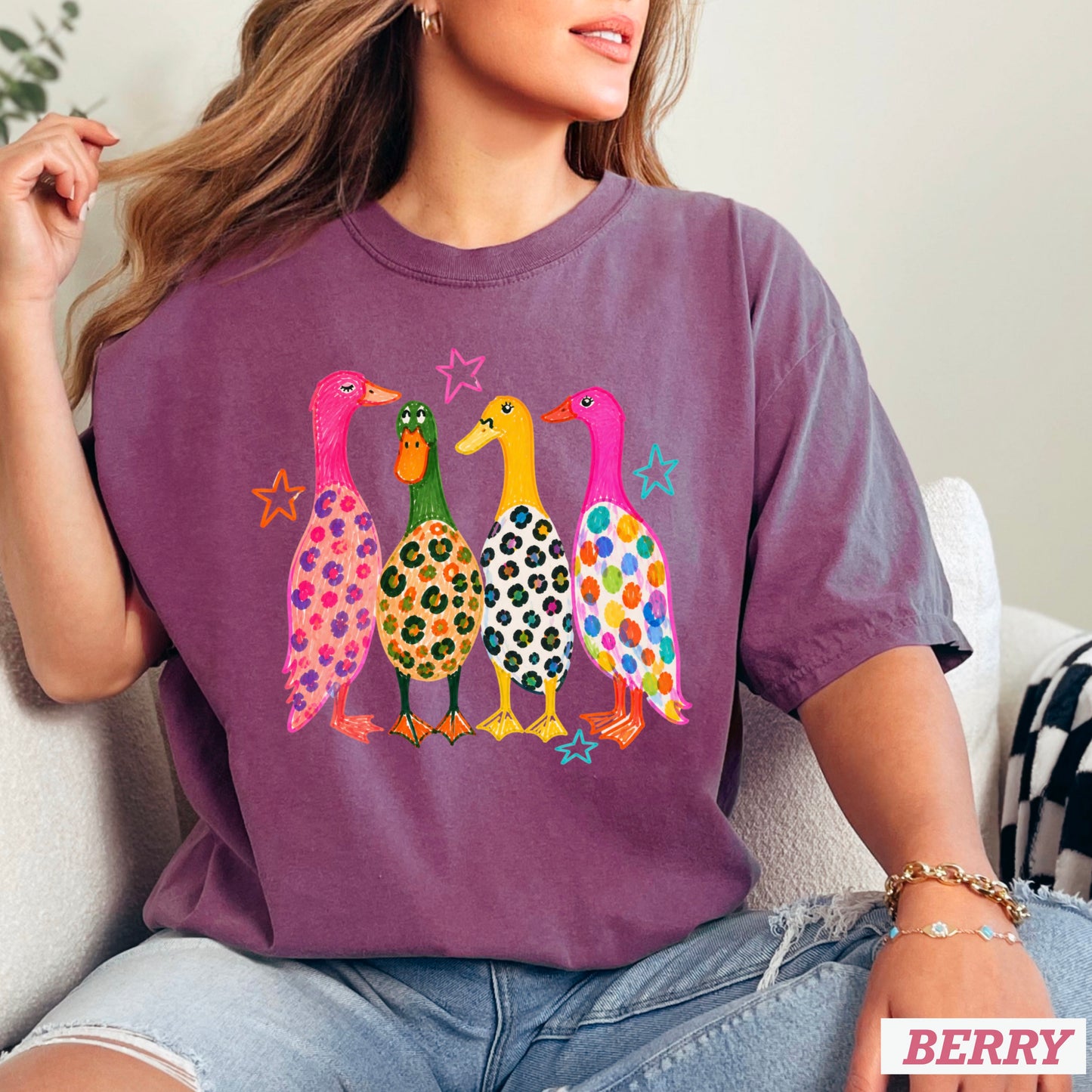 Mallard Ducks Comfort Color Graphic Tee