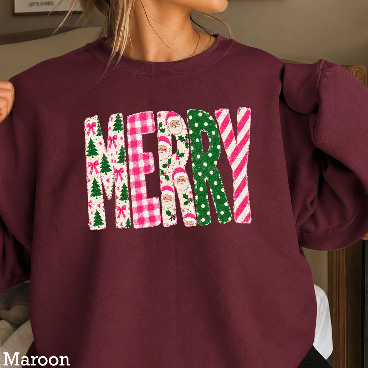 Merry Christmas Crewneck Sweatshirt