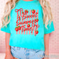 Sweet Summertime Comfort Color Graphic Tee