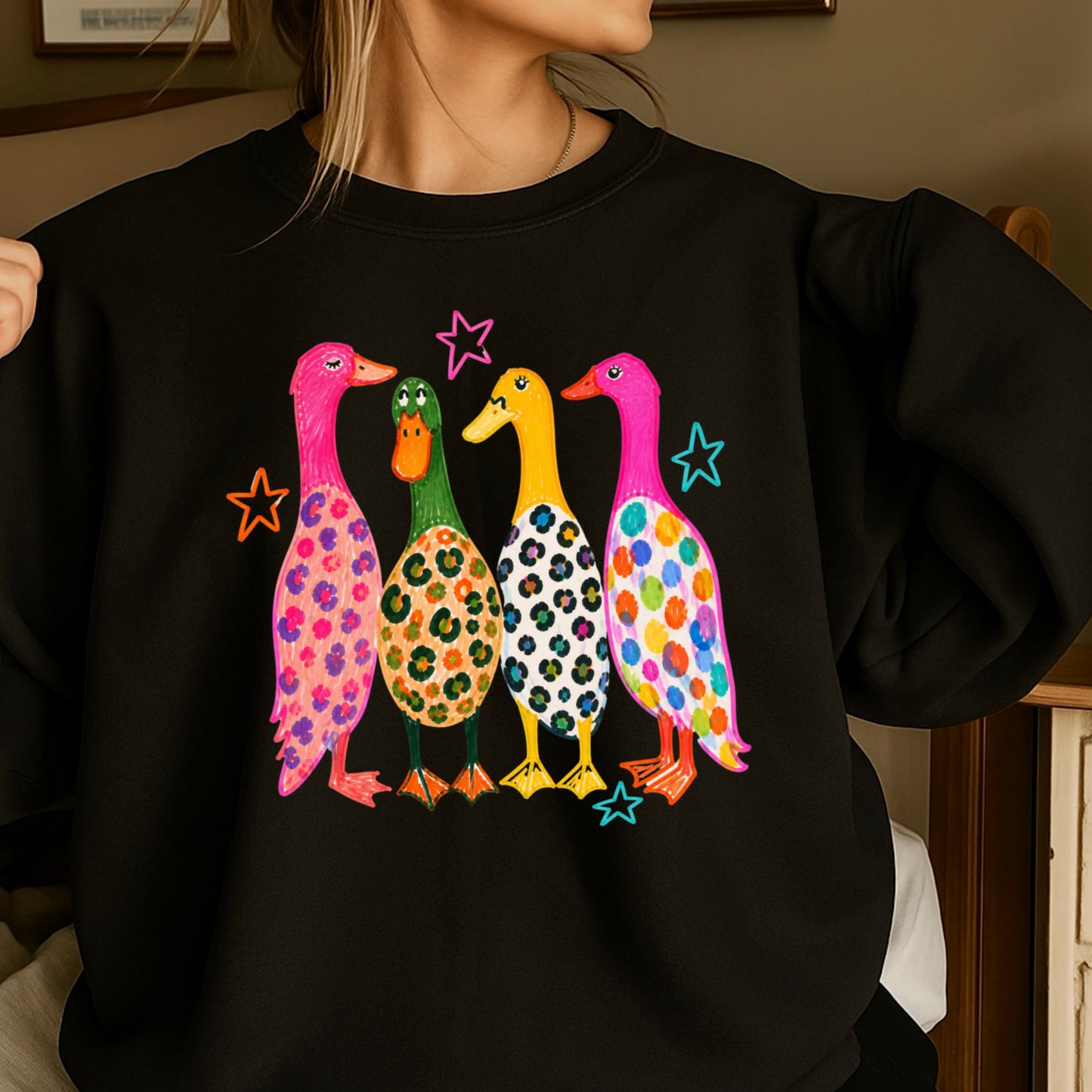 Mallard Ducks Crewneck Sweatshirt