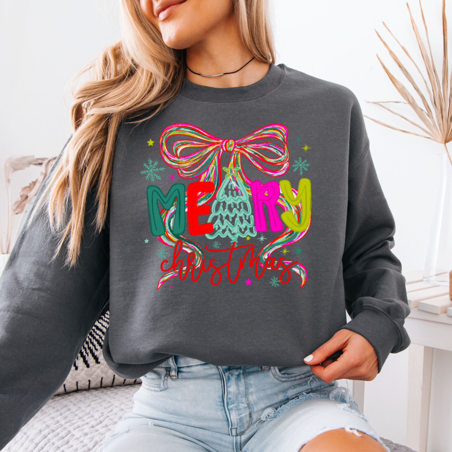 Merry Christmas Crewneck Sweatshirt