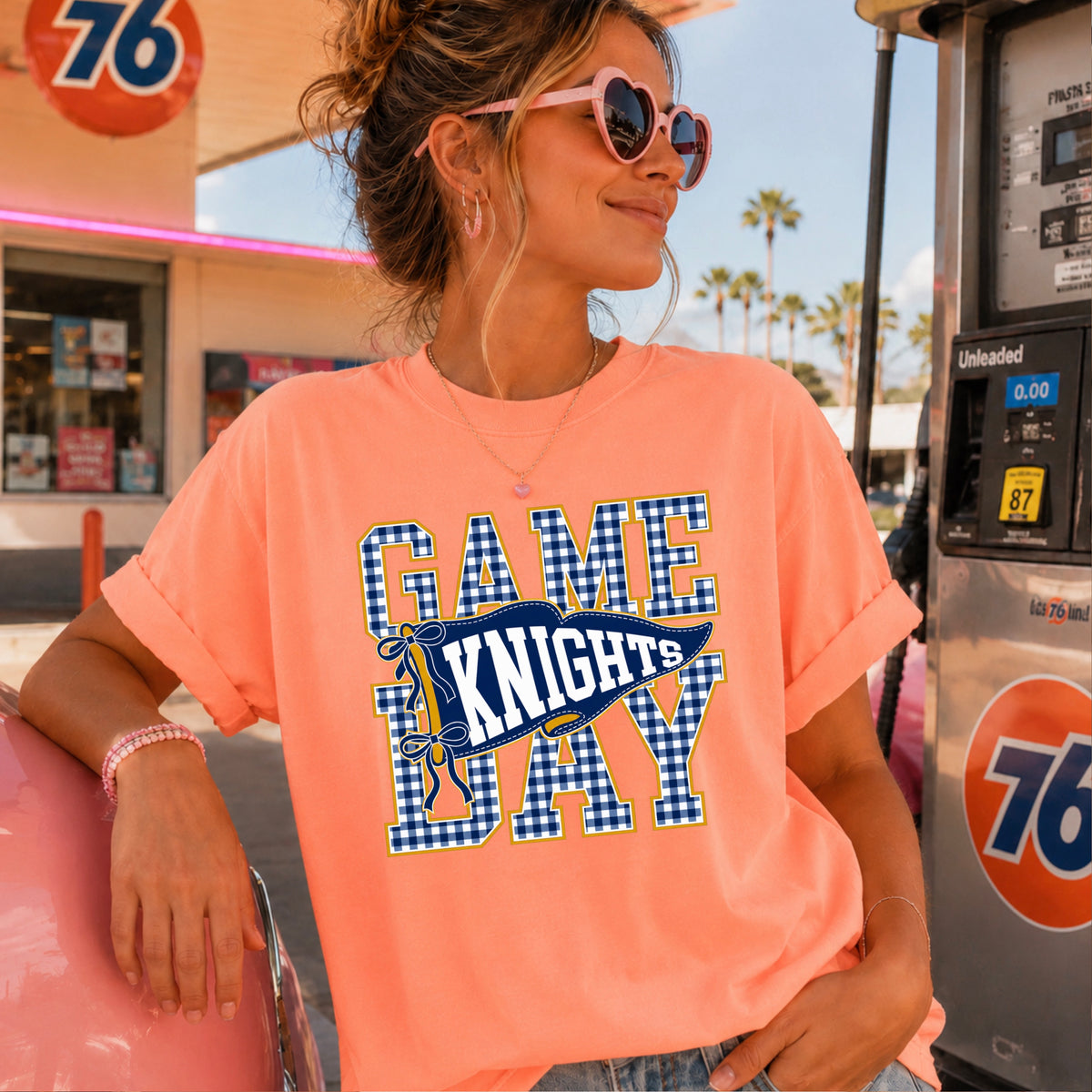 Knights Comfort Color Graphic Tee