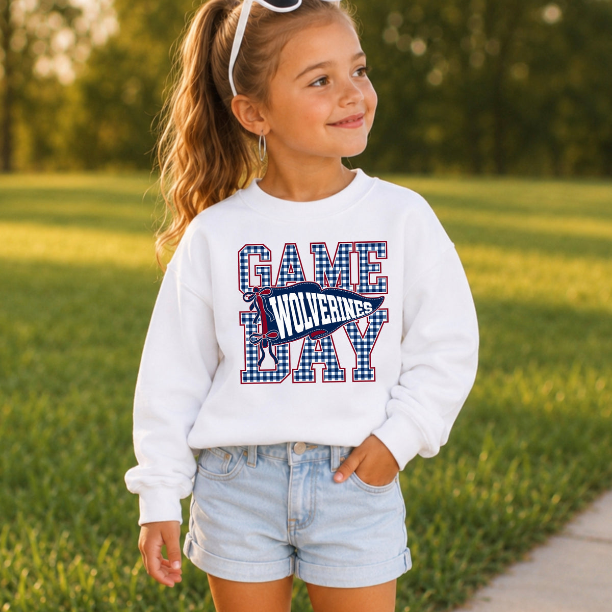 Wolverines Youth Crewneck Sweatshirt