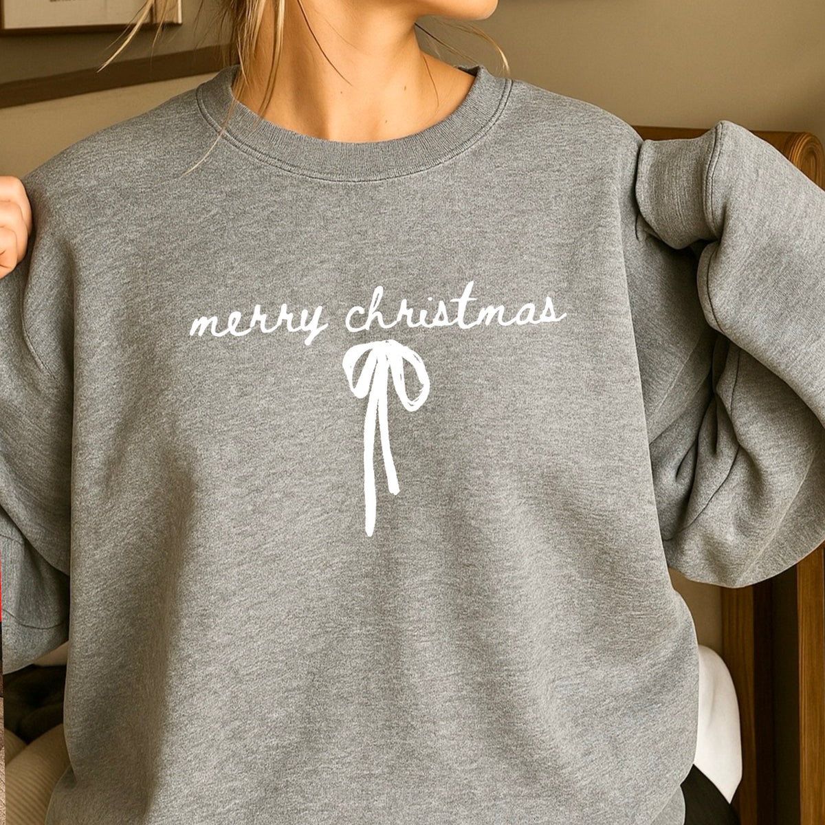 Merry Christmas Crewneck Sweatshirt