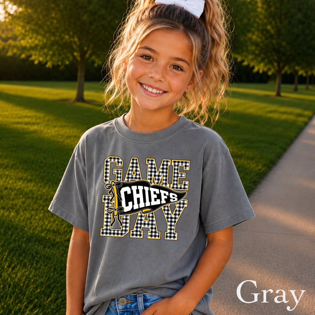 Chiefs Youth Comfort Color T-Shirt