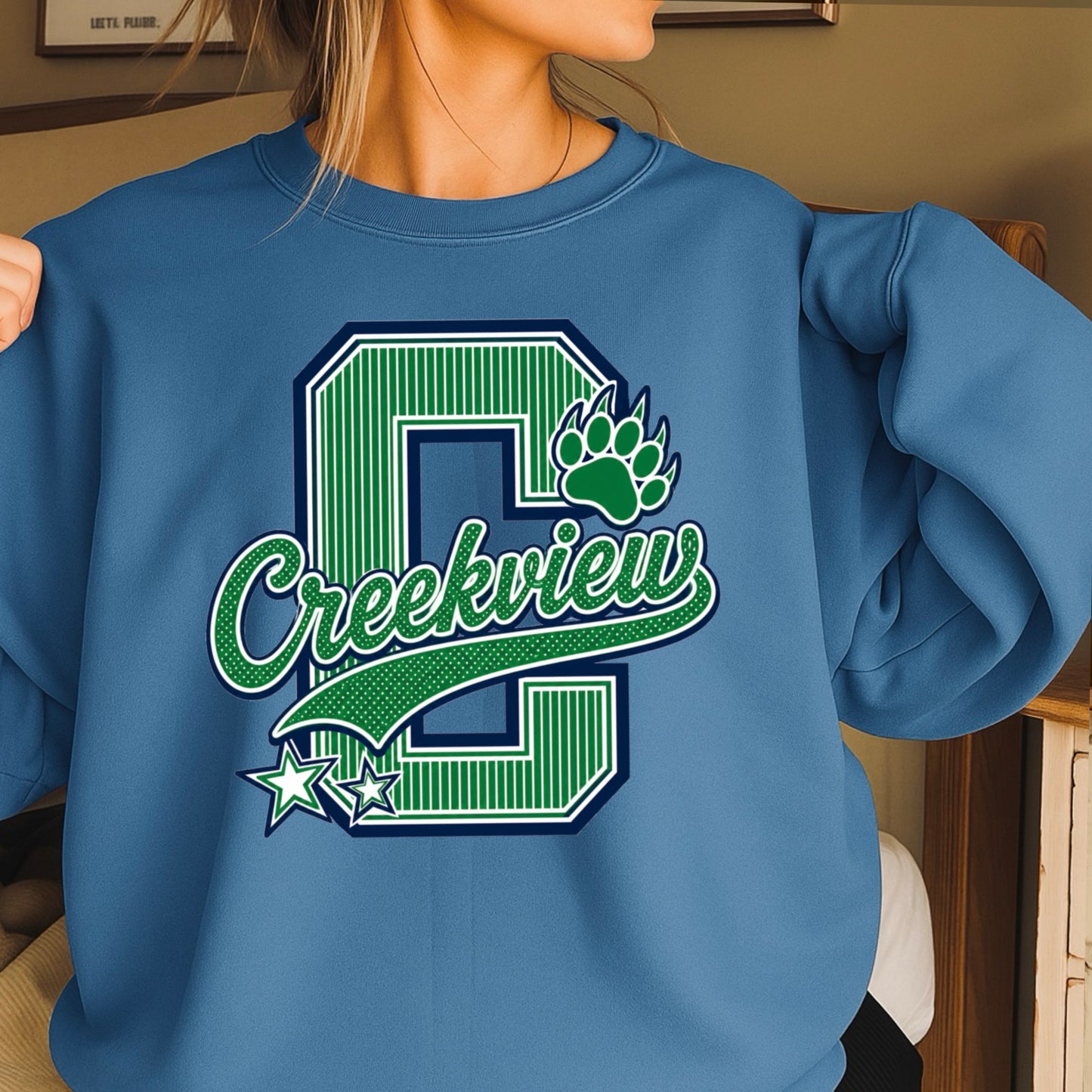 Creekview Grizzlies Crewneck Sweatshirt
