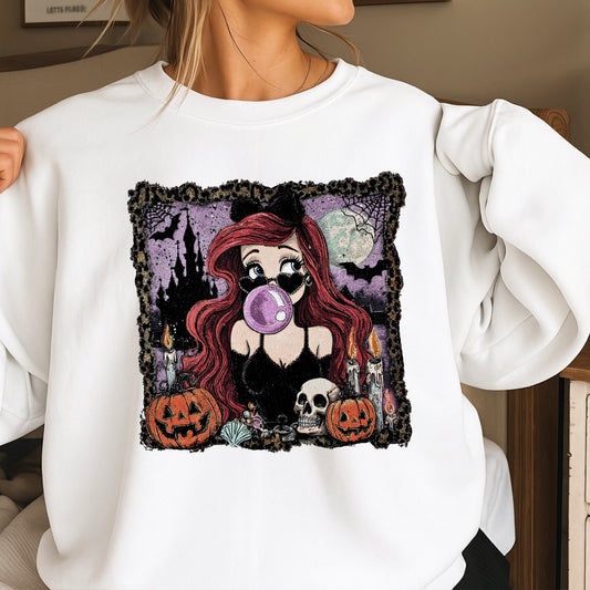 Halloween Princess Halloween Crewneck Sweatshirt