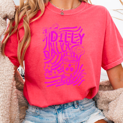 Dilly Dally Club Comfort Color Graphic Tee