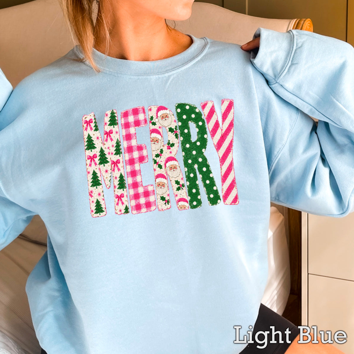 Merry Christmas Crewneck Sweatshirt