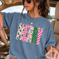 Merry Christmas Comfort Color Graphic Tee
