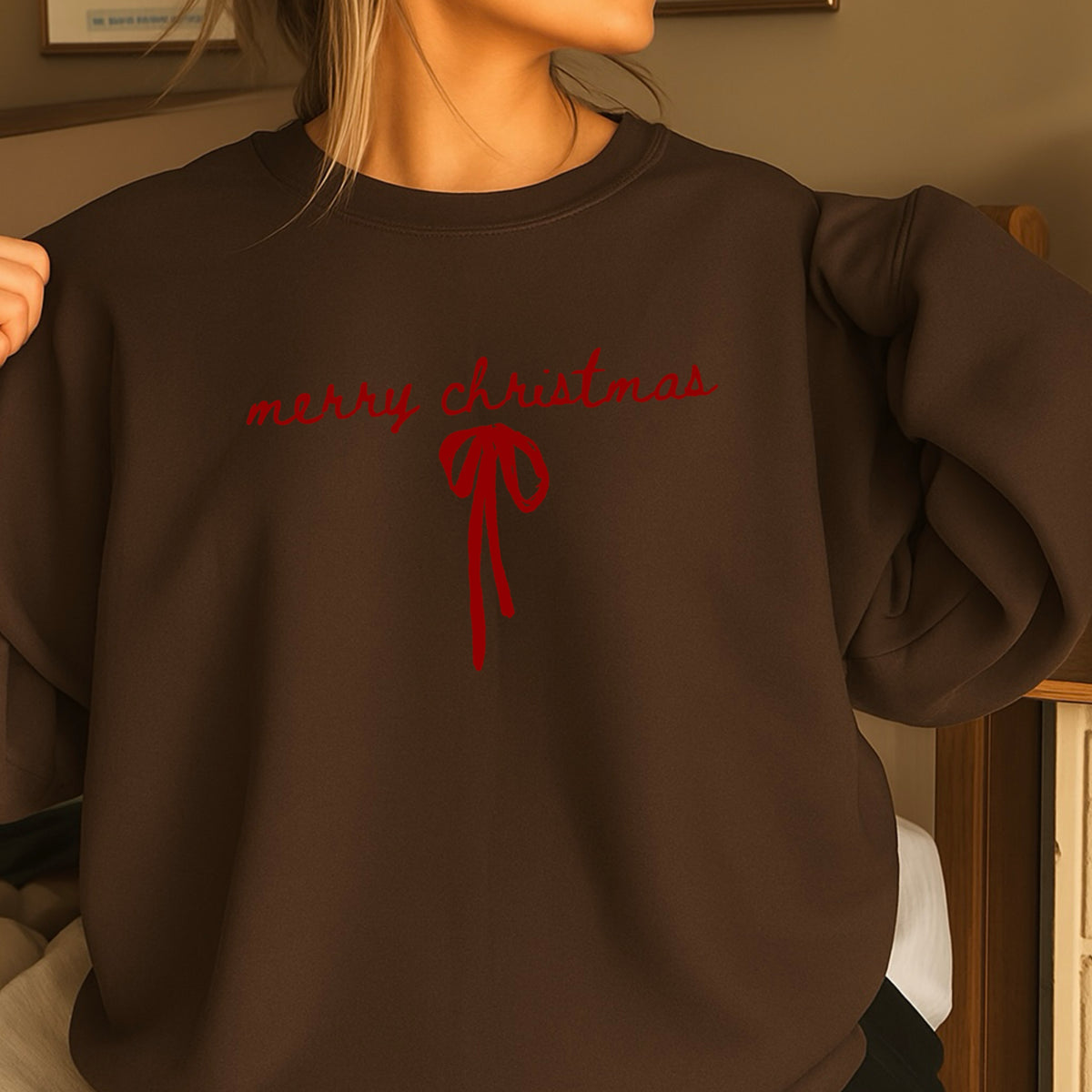 Merry Christmas Crewneck Sweatshirt