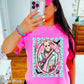 Horror Film Character Halloween Comfort Color Graphic Tee