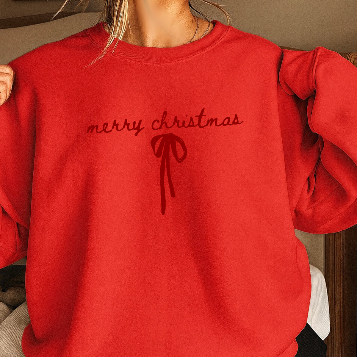 Merry Christmas Crewneck Sweatshirt