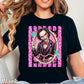 Horror Film Character Halloween Comfort Color Graphic Tee