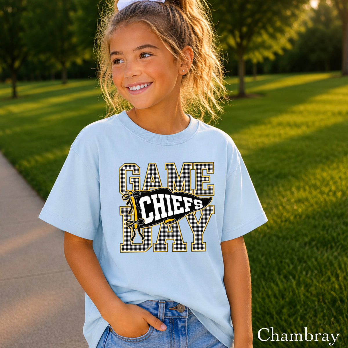 Chiefs Youth Comfort Color T-Shirt