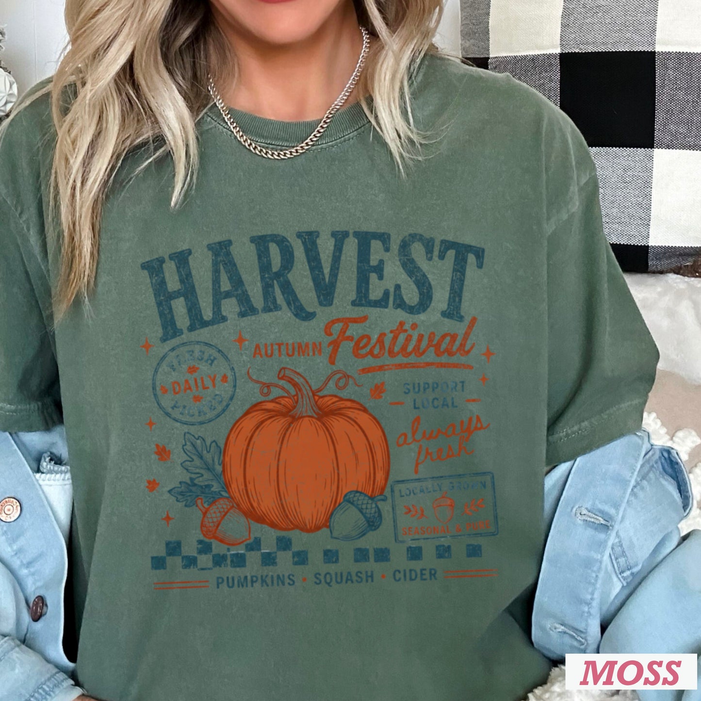 Harvest Festival Comfort Color Graphic Tee