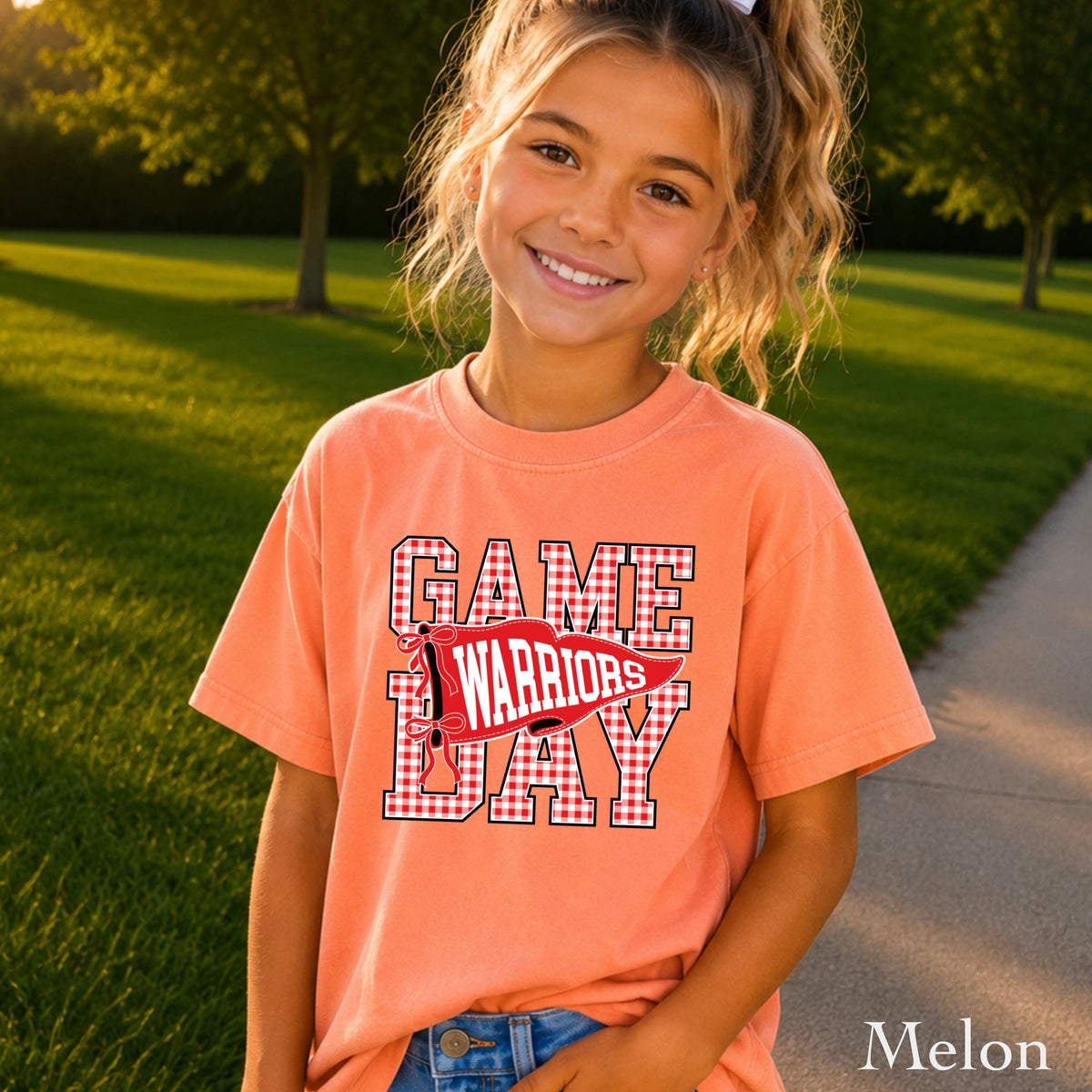 Warriors Youth Comfort Color T-Shirt