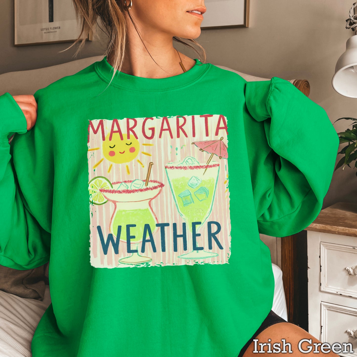 Margarita Weather Crewneck Sweatshirt