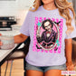 Horror Film Character Halloween Comfort Color Graphic Tee