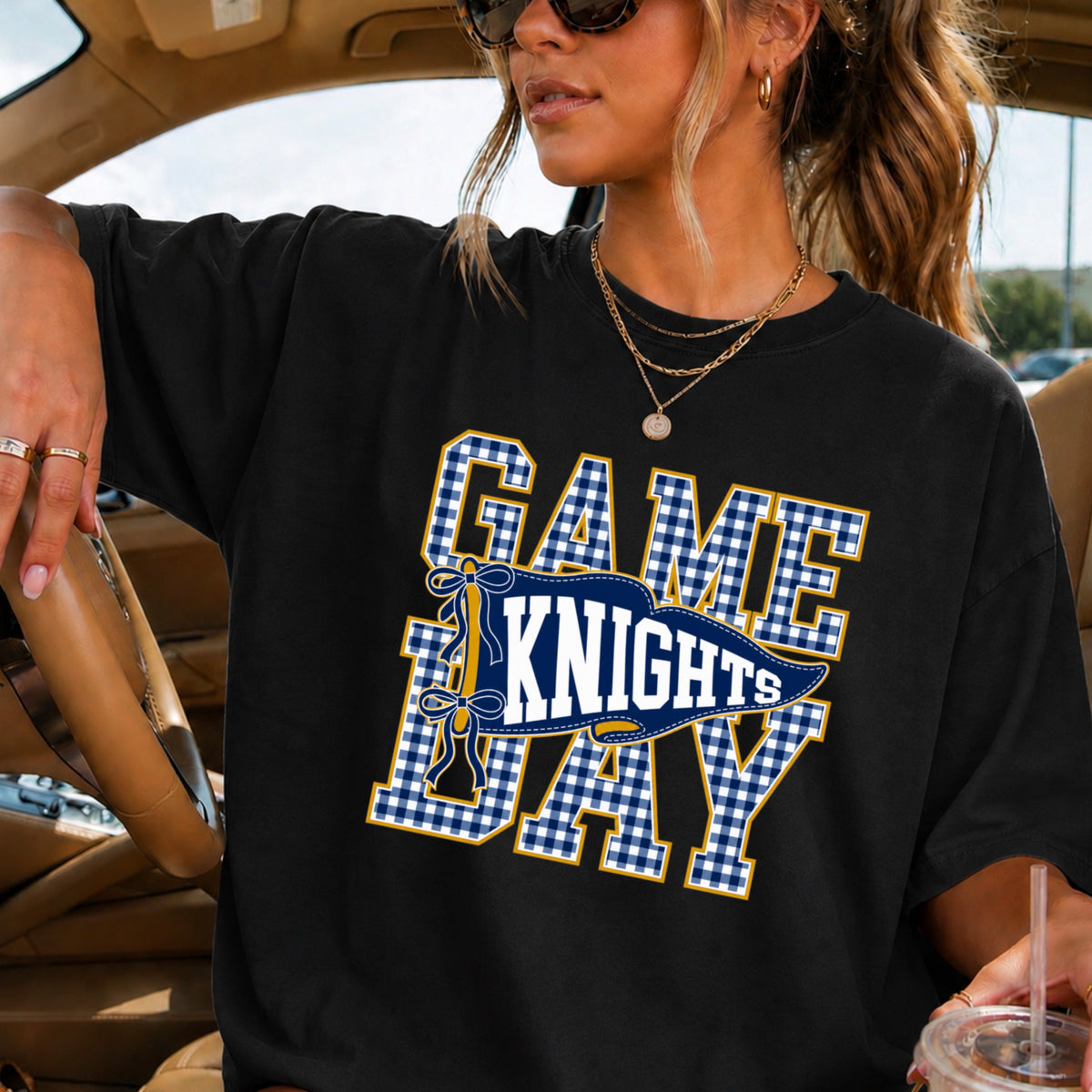 Knights Comfort Color Graphic Tee