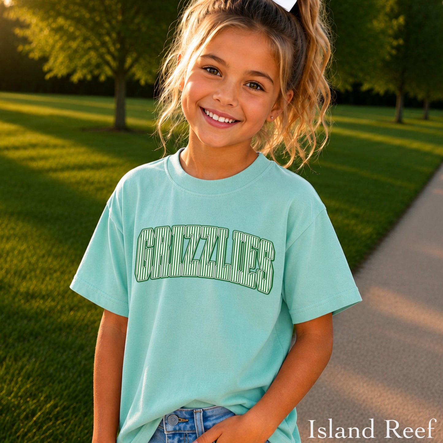 Grizzlies Youth Comfort Color T-Shirt
