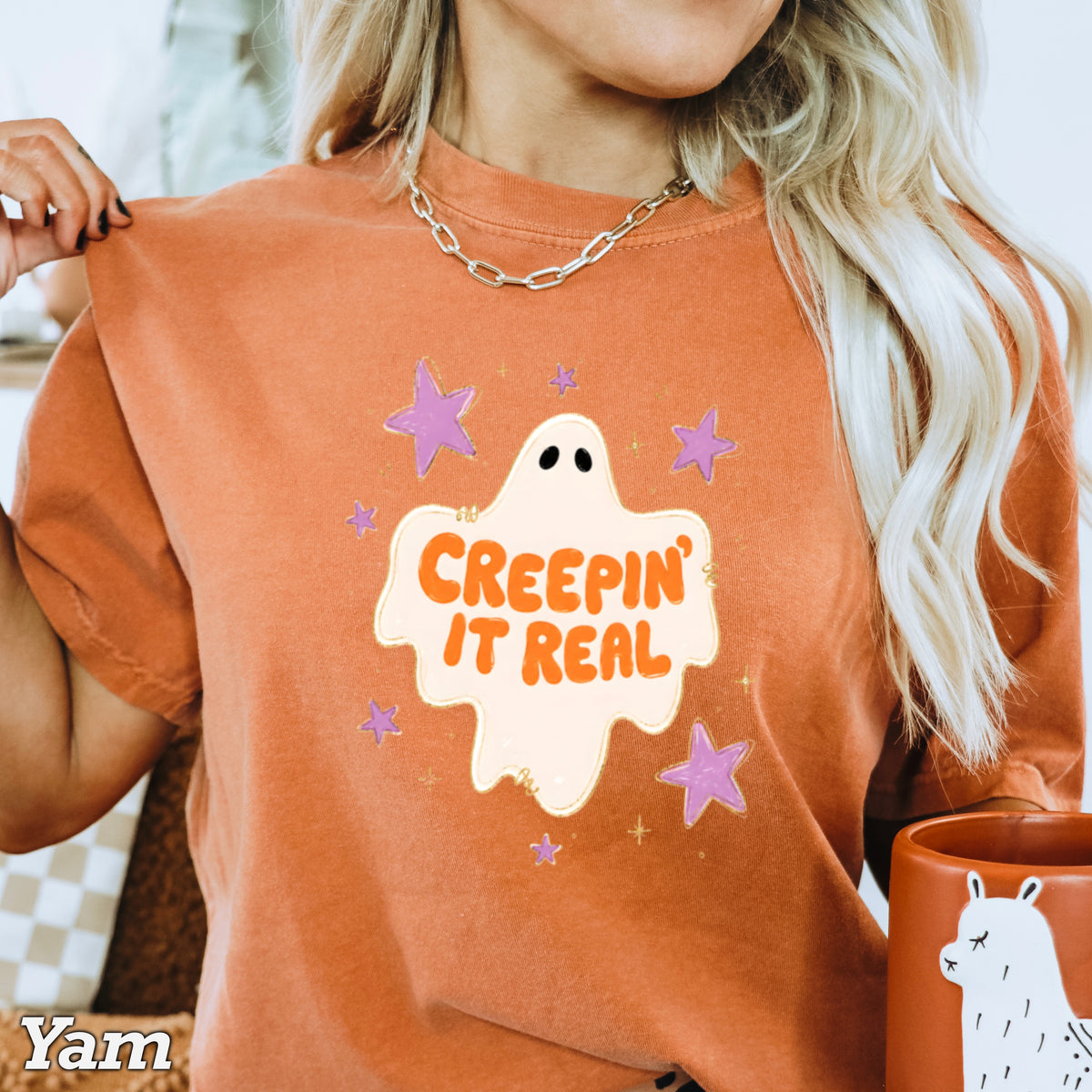 Creepin It Real Comfort Color Graphic Tee