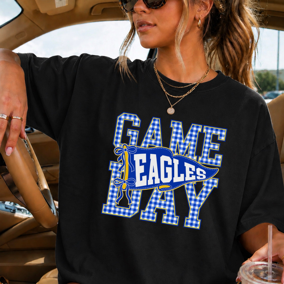 Eagles  Comfort Color Graphic Tee