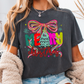 Merry Christmas Comfort Color Graphic Tee