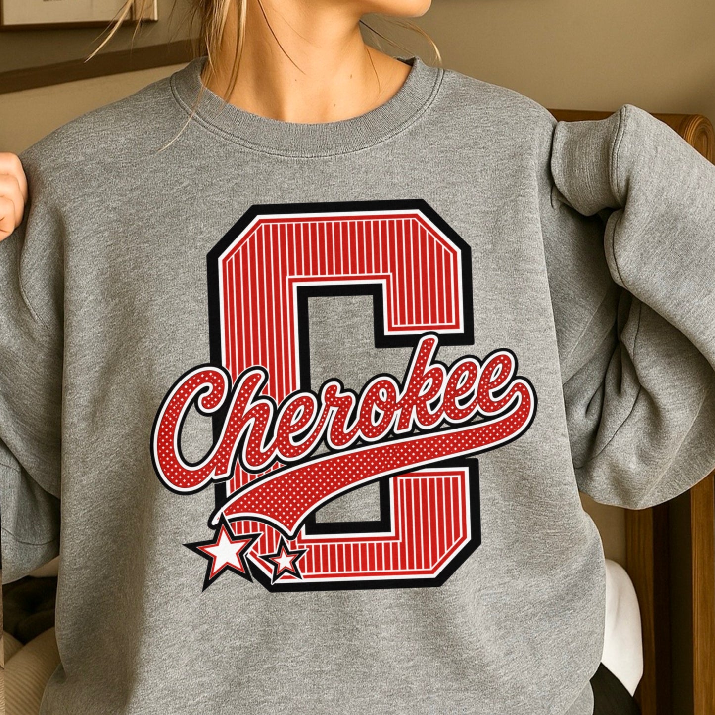 Cherokee Warriors Crewneck Sweatshirt