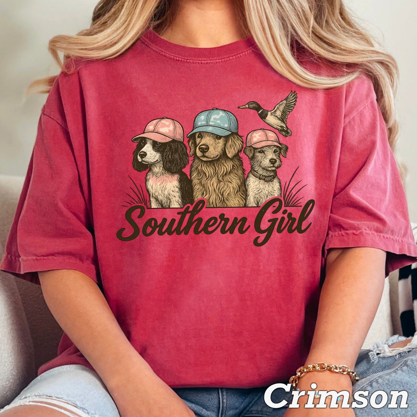 Southern Girl Comfort Color Graphic Tee