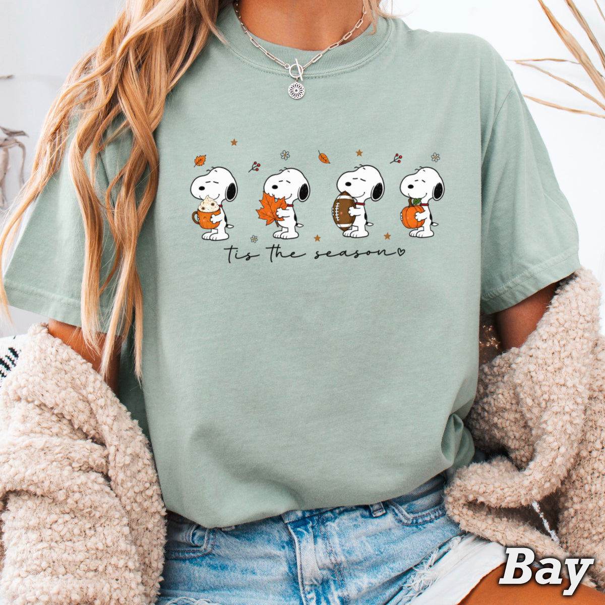 Tis The Season Fall Comfort Color Graphic Tee